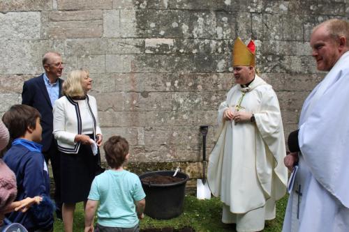 Burying the time capsule