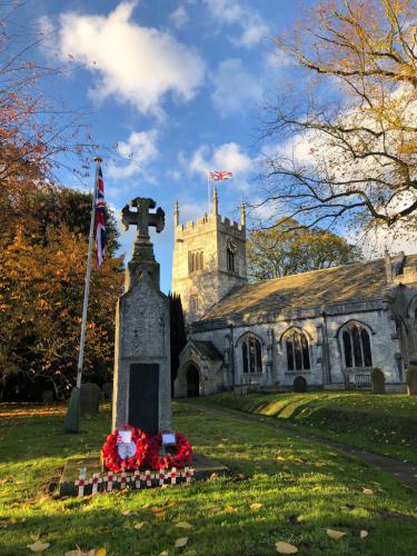 All Saints' Churchyard, 11th November 2018 (photo: R Musgrave)