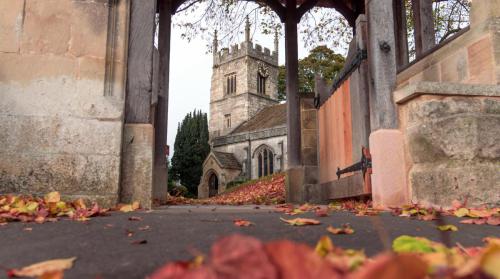 All Saints' in autumn, November 2016