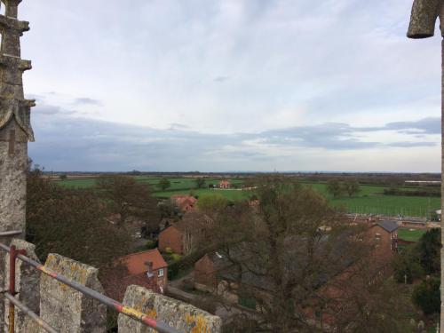 Looking east from tower roof 30th March 2017